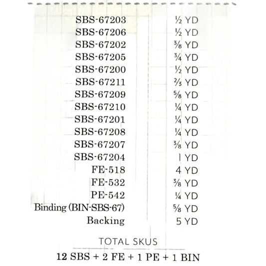 Sweetberry Summer by Becca Plymale : Spring Petals Quilt Kit