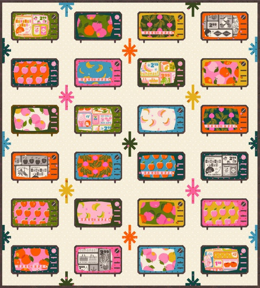 Sparkle Shopper by Melody Miller : Super Saturday Quilt Kit