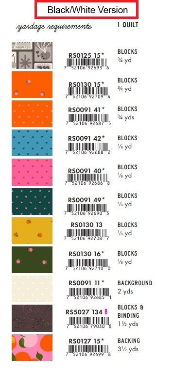 Sparkle Shopper by Melody Miller : Super Saturday Quilt Kit