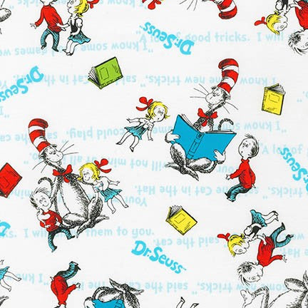 Cat in the Hat by Dr. Seuss Enterprises ADE-72586-1 WHITE