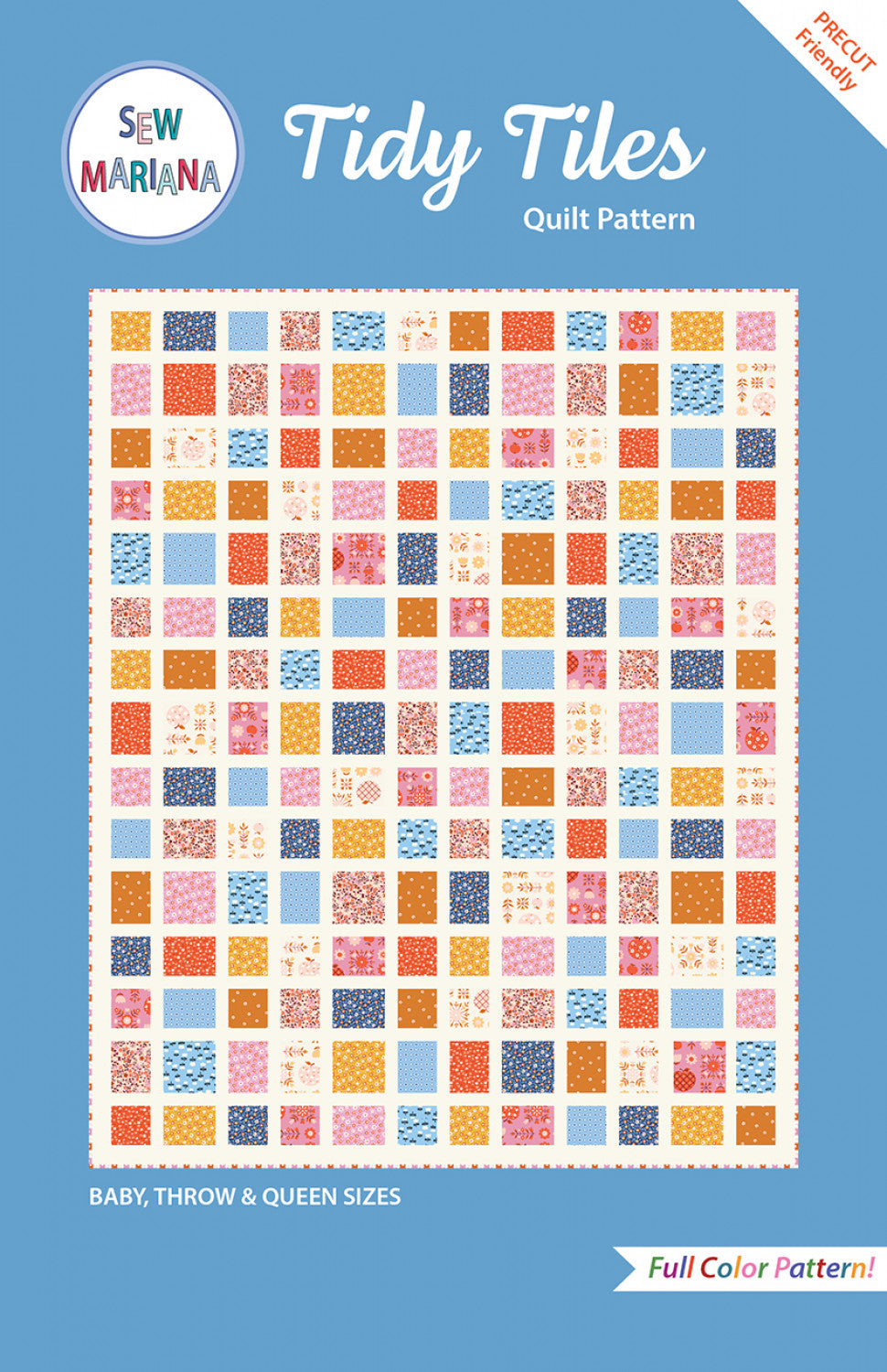 Tidy Tiles Quilt # SMA-116 - Special Order