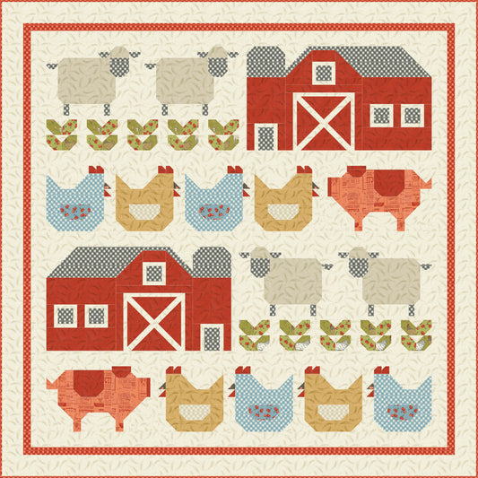 Farmstead by Stacy Iest Hsu - My Little Farm Quilt Kit (Estimated Arrival Nov. 2024)