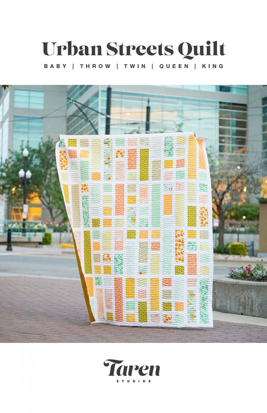 Urban Streets Quilt Pattern # PQP-URBANSTREETS - Special Order