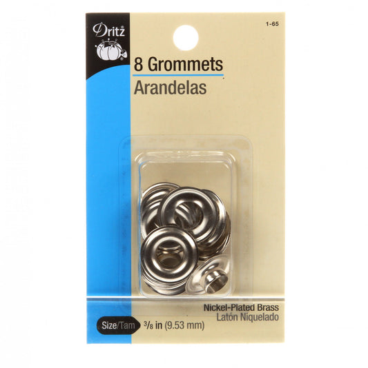 Grommets Nickel 3/8in : Dritz