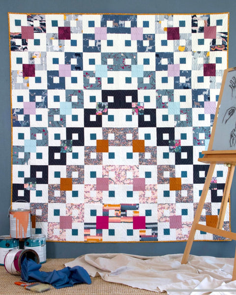 Instinct Quilt featuring Eclectic Intuition by Katarina Roccella Quilt Kit