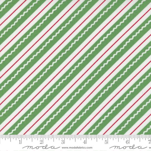 Reindeer Games by Me and My Sister Designs - Candy Cane Stripe - Evergreen 22445 12
