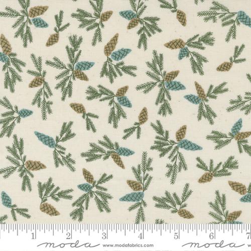 Good News Great Joy by Fancy That Design House - Pinecone Bough - Snow 45563 11