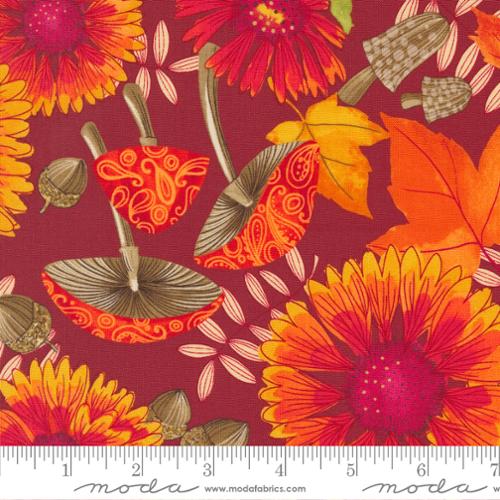 Forest Frolic by Robin Pickens for Moda - Indian Blanket - Cinnamon 48740 16
