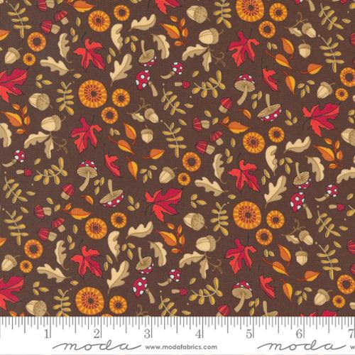 Forest Frolic by Robin Pickens for Moda - Little Fall Fling - Chocolate 48744 15