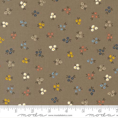 Dawn On The Prairie by Fancy That Design House - Sweet Ditsy - Saddle 45573 14