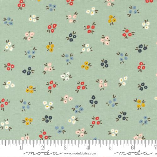 Dawn On The Prairie by Fancy That Design House - Sweet Ditsy - Dusty Mist 45573 18