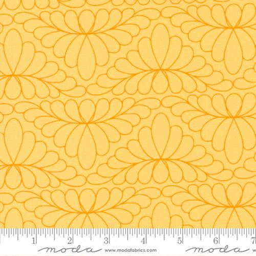 Rainbow Sherbet by Sariditty for Moda - Feather Arc - Butterscotch 45020 31