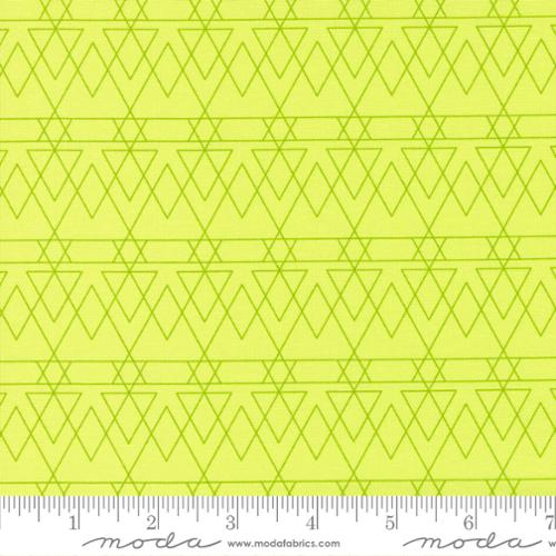 Rainbow Sherbet by Sariditty for Moda - Triangled - Key Lime 45023 28