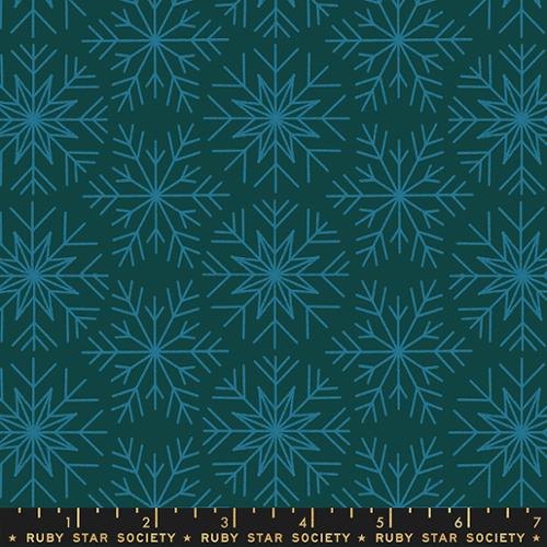Winterglow by Ruby Star Society - Snowflakes Pine RS5110 14
