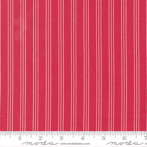 Lighthearted par Camille Roskelley pour Moda - Stripe Red 55296 12