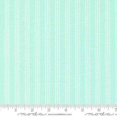Lighthearted by Camille Roskelley for Moda - Stripe Aqua 55296 13