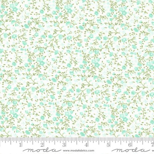 Lighthearted by Camille Roskelley for Moda - Meadow Cream Aqua 55297 21