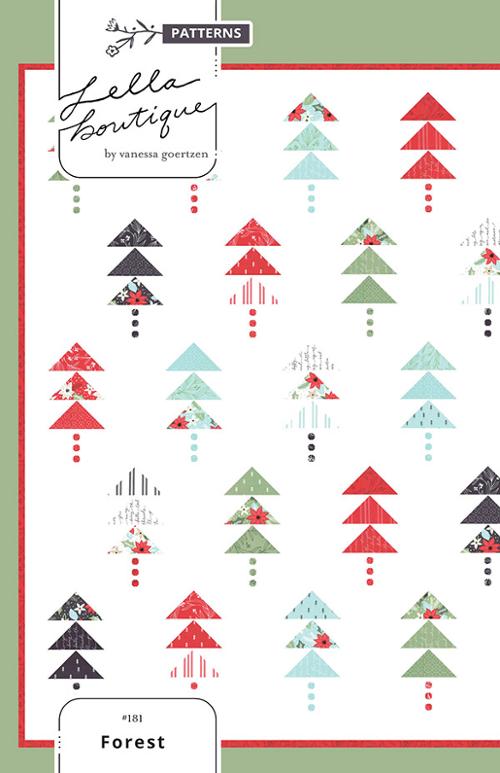 Forest Quilt Pattern by Lella Boutique