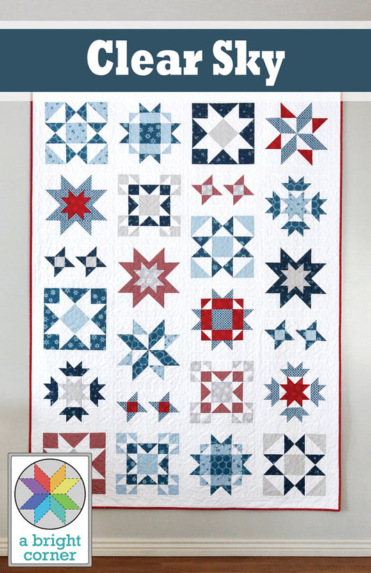 Clear Sky Quilt Pattern by A Bright Corner
