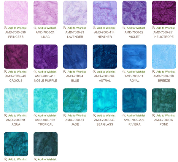 2022 Prisma Dyes by Artisan Batiks for Robert Kaufman Charm Pack