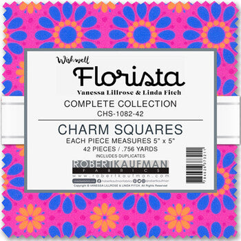 Wishwell: Florista by Vanessa Lillrose and Linda Fitch - Complete Collection : Charm Pack
