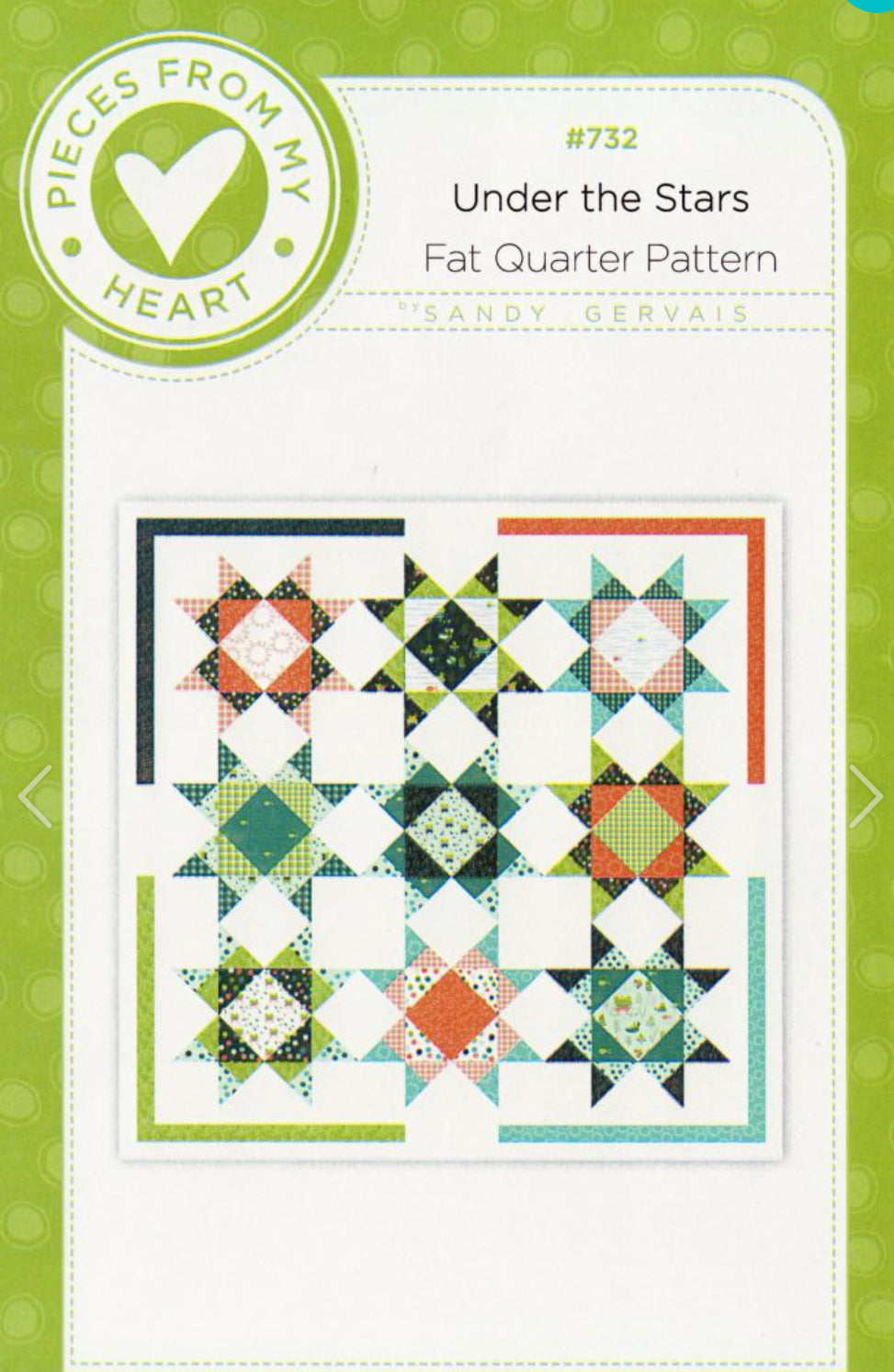 Under the Stars Quilt Pattern by Sandy Gervais