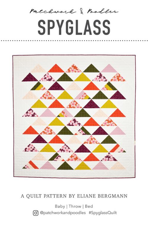 SpyGlass Quilt Pattern by  Patchwork & Poodles