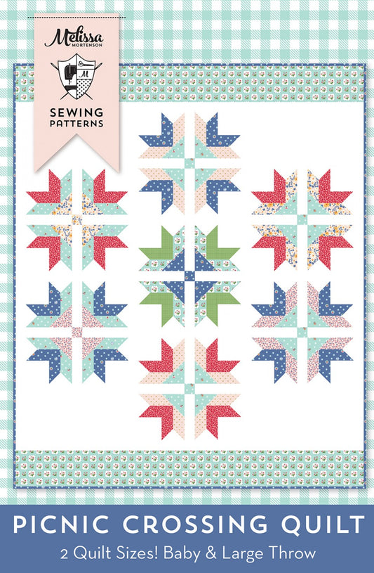 Picnic Crossing Quilt Pattern by Melissa Mortenson