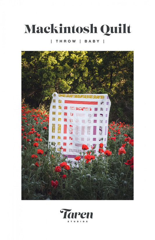 Mackintosh Quilt Pattern by Taren Studios