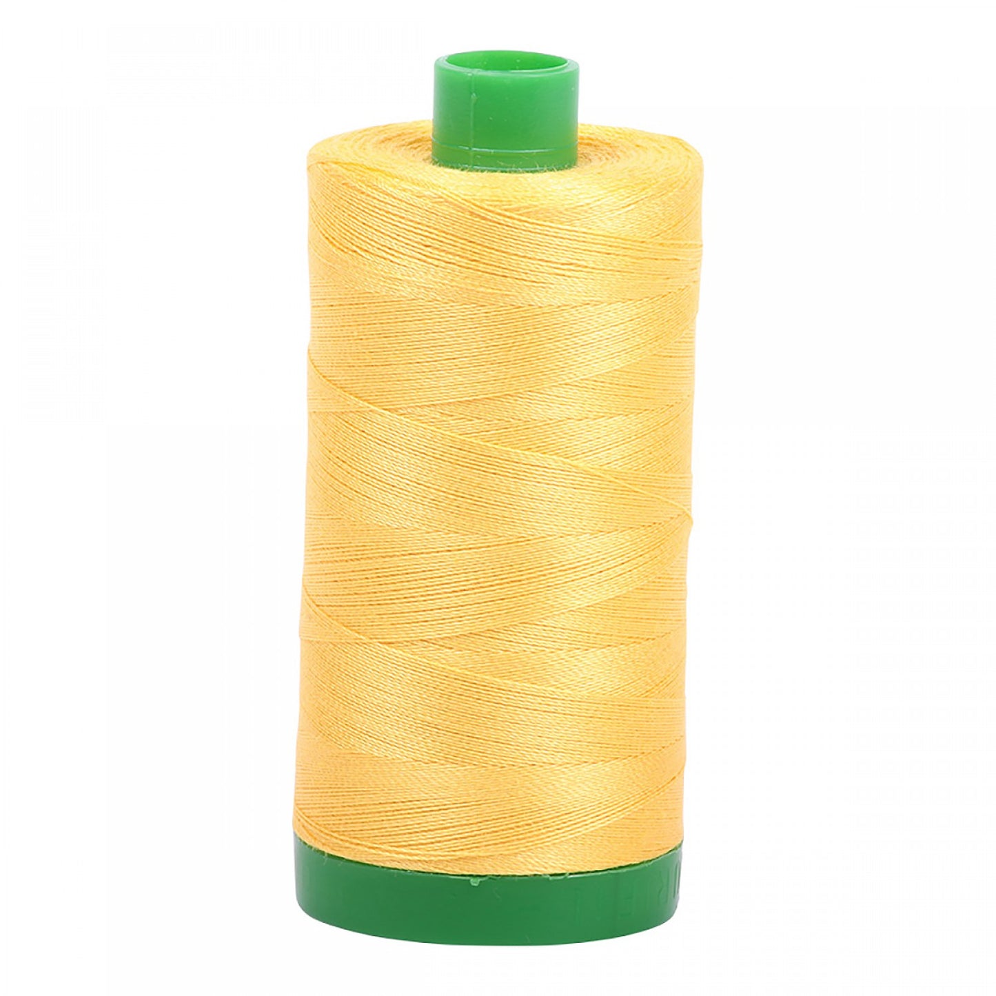 Mako Cotton Embroidery Thread 40wt 1094yds Pale Yellow : Aurifil