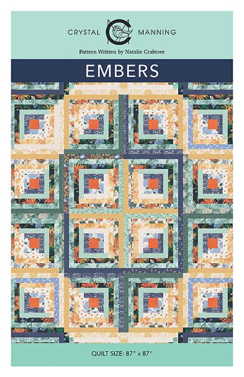 Embers Quilt Pattern by Crystal Manning