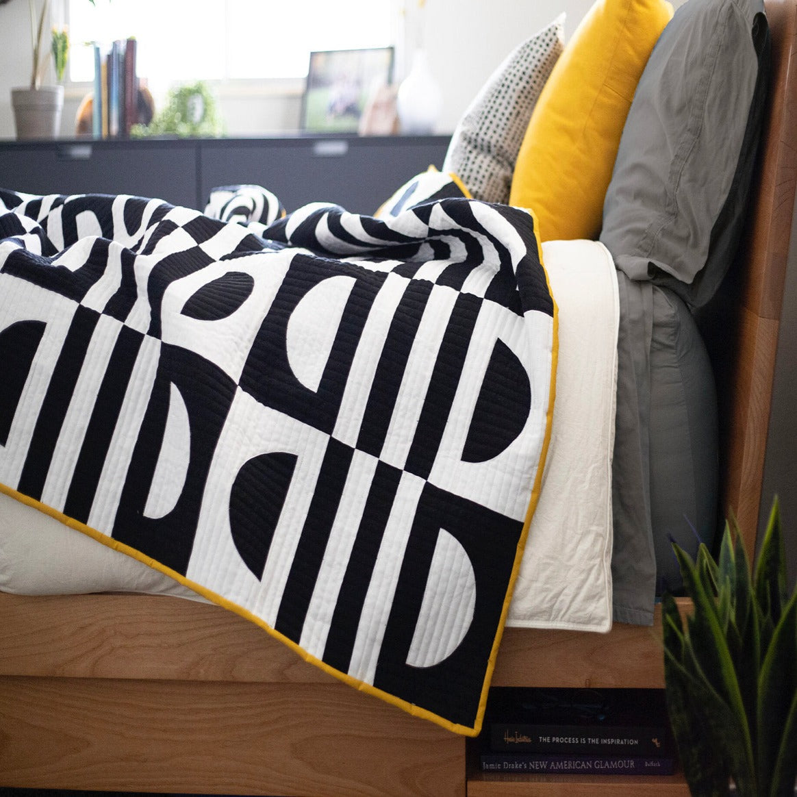 Arches Quilt Kit by Taren Studios featuring Art Gallery Pure Solids