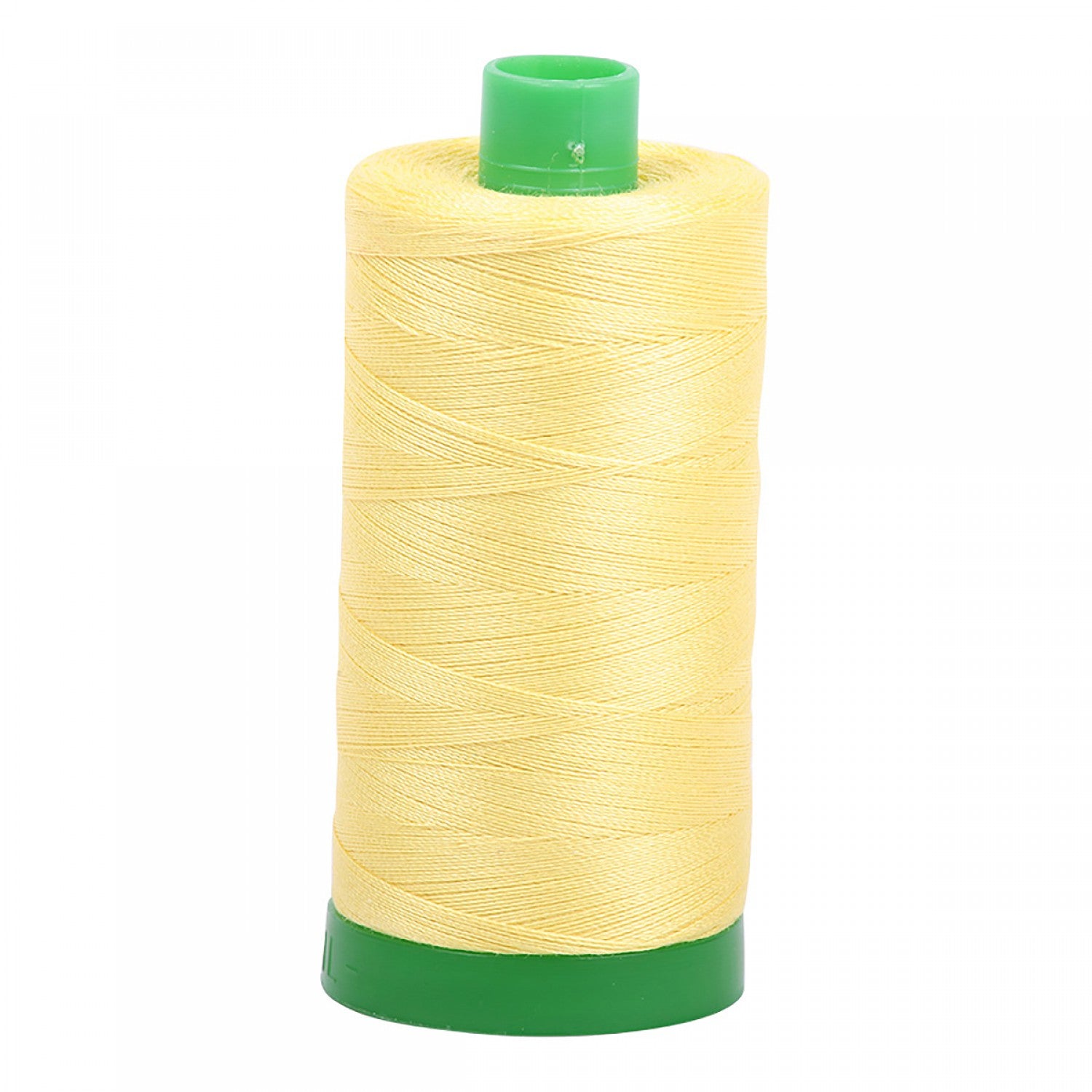 Aurifil: Mako Cotton Embroidery Thread 40wt 1094 yds Lemon