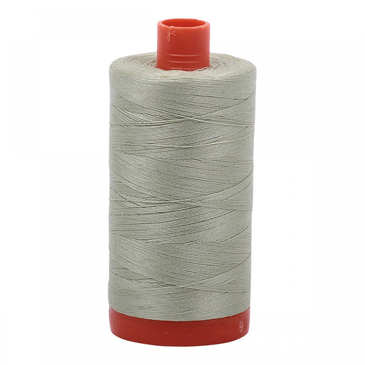 Aurifil: Mako Cotton Embroidery Thread 50wt Cotton 1422yds Spearmint