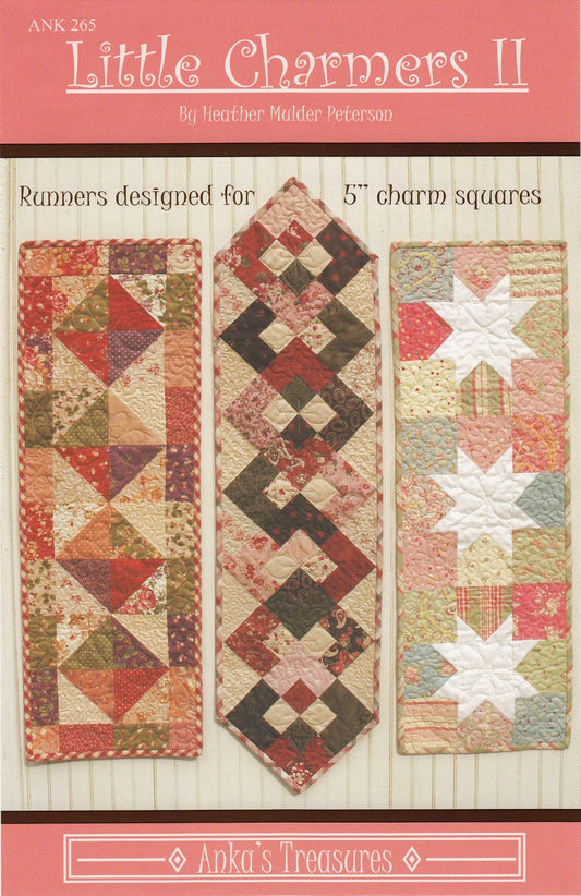 Little Charmers II Table Runner Pattern by Anka’a Treasures