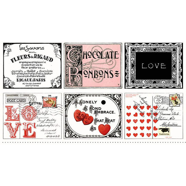 Be Mine Valentine Placemat Panel : J. Wecker Frisch