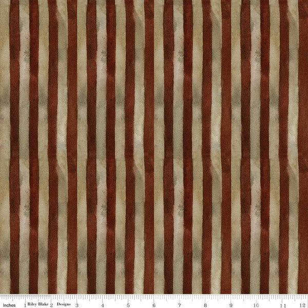 Bright Stars by Teresa Kogut : Stripes Red