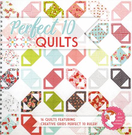 Livre Perfect 10 Quilts : It's Sew Emma Book