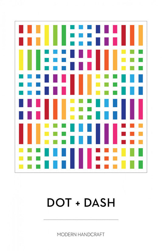 Dot + Dash Quilt Pattern by Modern Handcraft