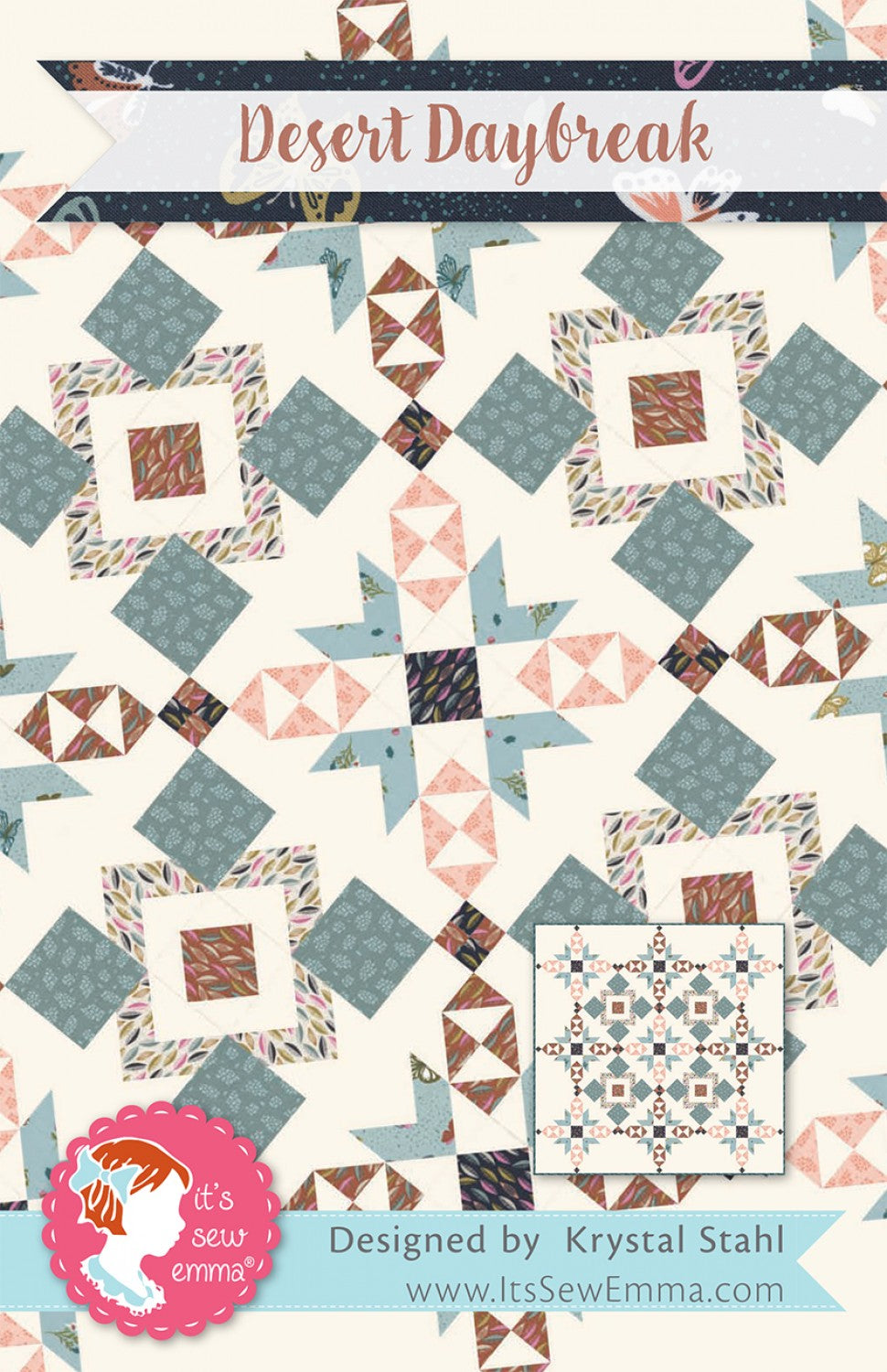Desert Daybreak Quilt Pattern by It’s Sew Emma