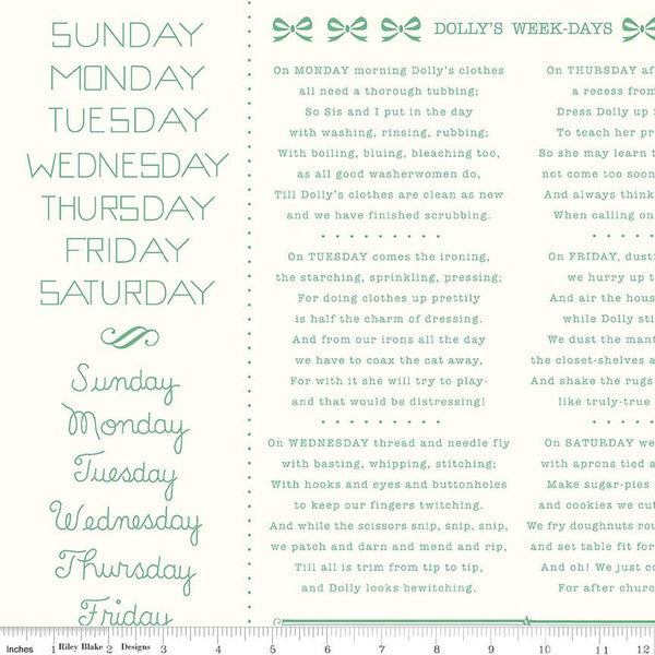 Calico by Lori Holt : 108” Wide Back Alpine