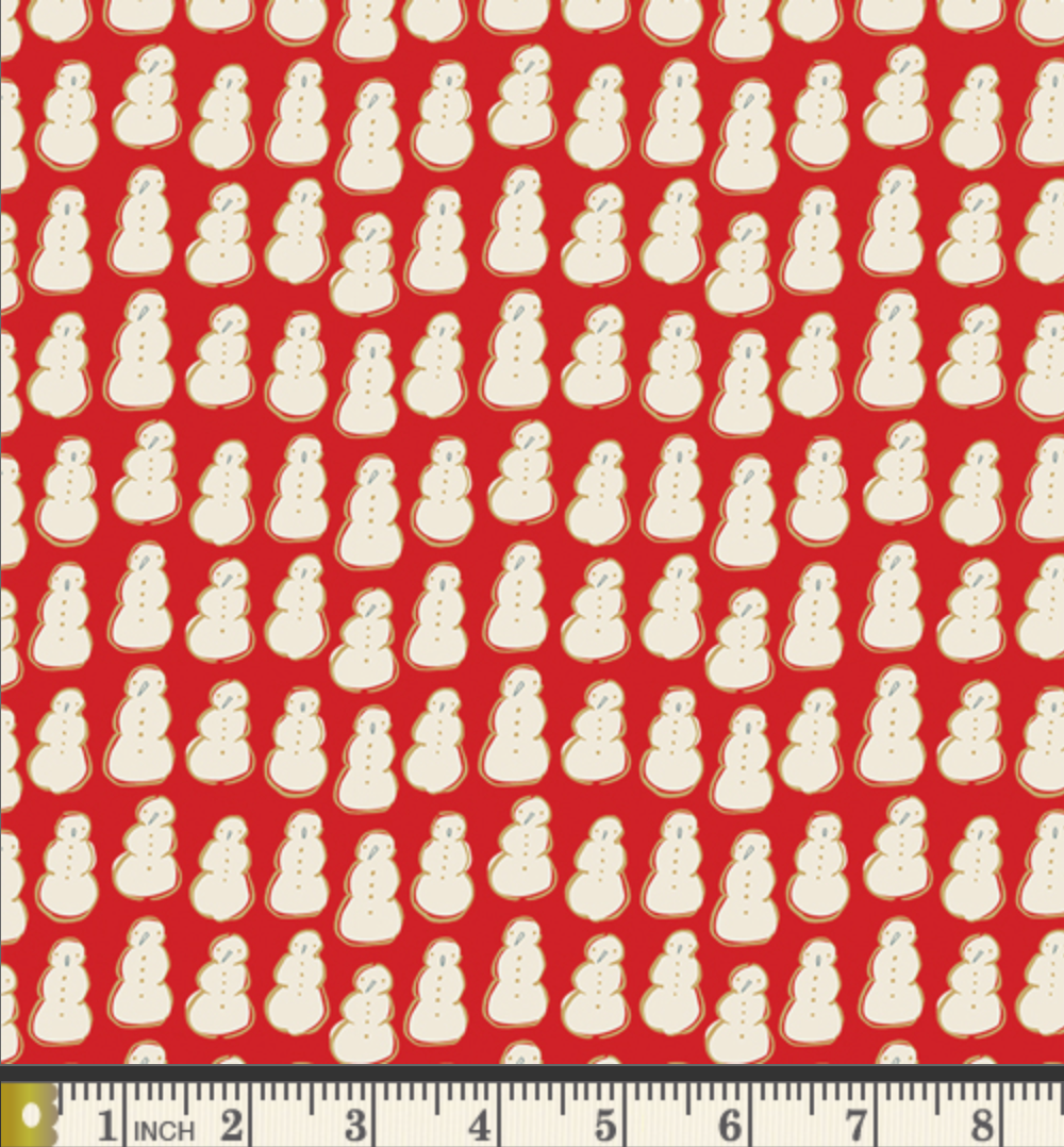 Christmas in the City - Frosty Snowman in Flannel