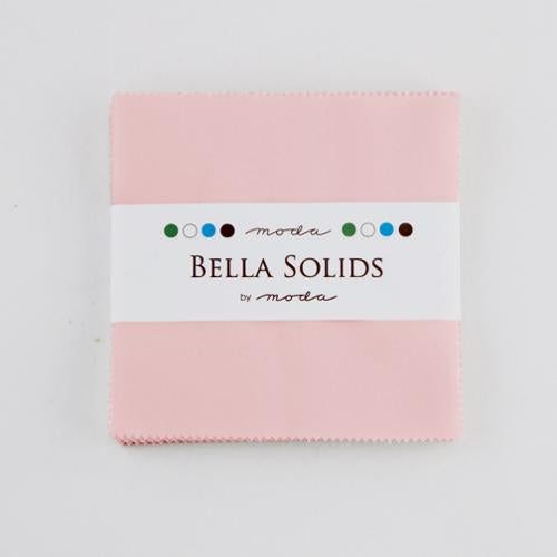 Bella Solids for Moda Charm Pack : Pink