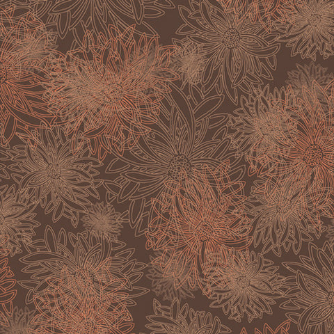 Floral Elements - FE-501-Spicy-Brown