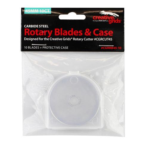 45mm Replacement Rotary Blades: Creative Grids : 10 Pack