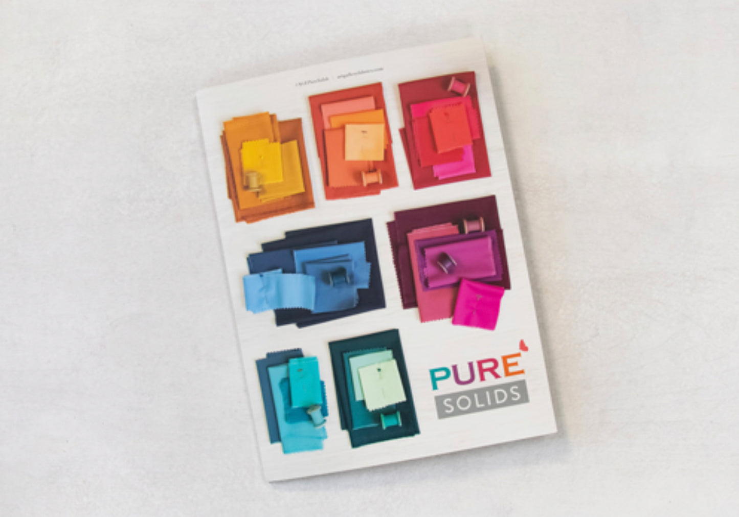 Pure Solids Color Card - Includes all 162 colors
