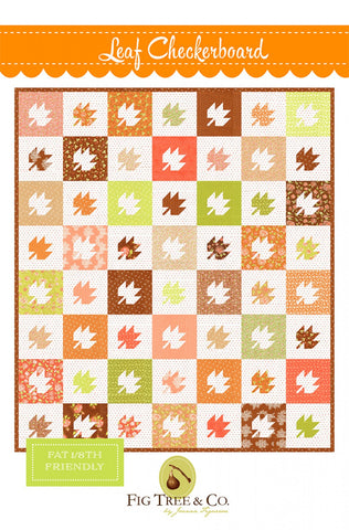 Leaf Checkerboard : Fig Tree & Co.
