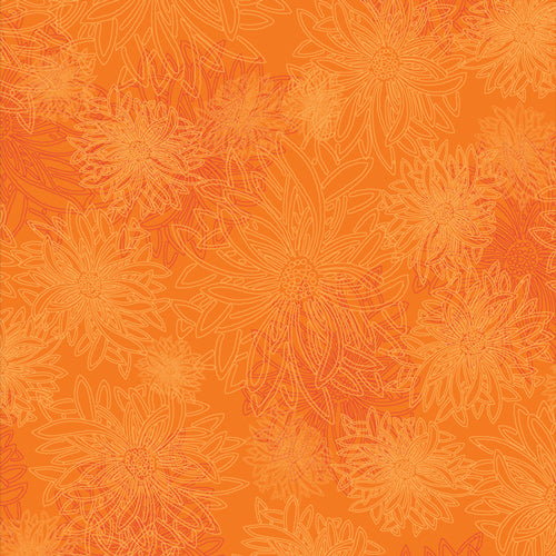 Floral Elements - FE-545-Orangine