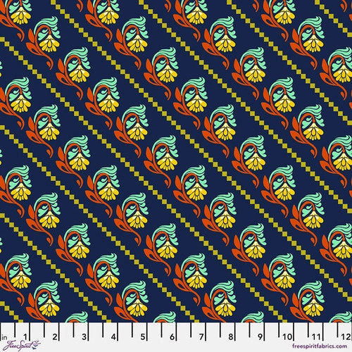 Fluent by Anna Maria Horner - Tilt - Navy