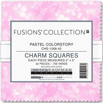 Fusions by Studio RK - Pastel Colorstory - Charm Pack